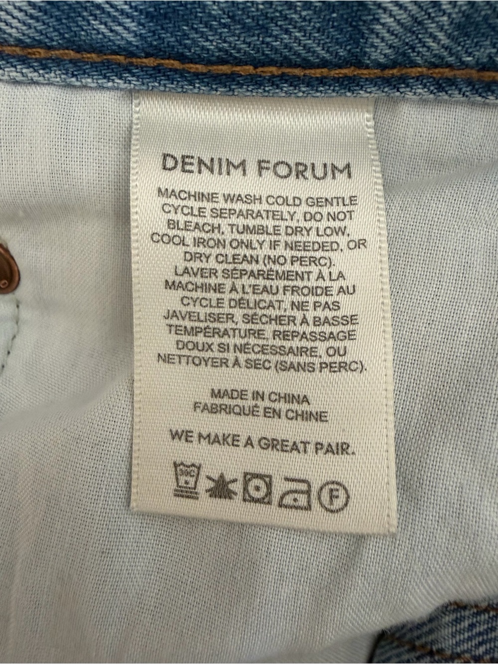 Aritzia Denim Forum Joni High Rise Loose Jeans 28 LONG - Picture 9 of 11